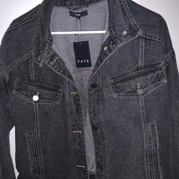 Fringe Denim Jacket - Picture 6 of 8